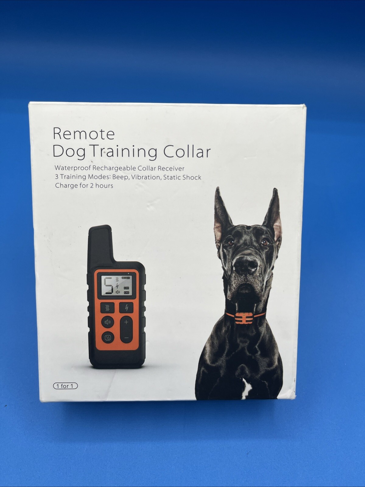 Dog Shock Training Collar Rechargeable Waterproof Lcd Pet Tr