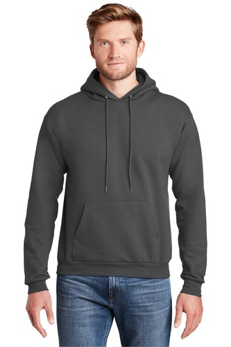Hanes P170 Men's EcoSmart Comfortable Pullover Hooded Fleece Sweatshirt Hoodie - Picture 84 of 95