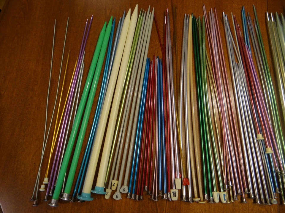 Lote Mixto de 66 Pares de Agujas de Tejer Susan Bates Boye Otros Foto 2 de 4