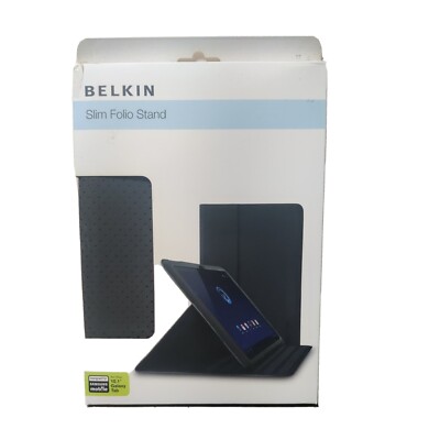 New 10.1'' GALAXY Tablet BELKIN Brand Slim Folio Stand. 