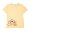 STEIFF Happy Hippo Shirt NILPFERD, Peach Fuzz Size 98-104