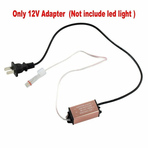10pcs Tubes String 50cm 2835 54 LED Strip Light Meteor Shower Rain & 12V Adapter - Picture 53 of 53