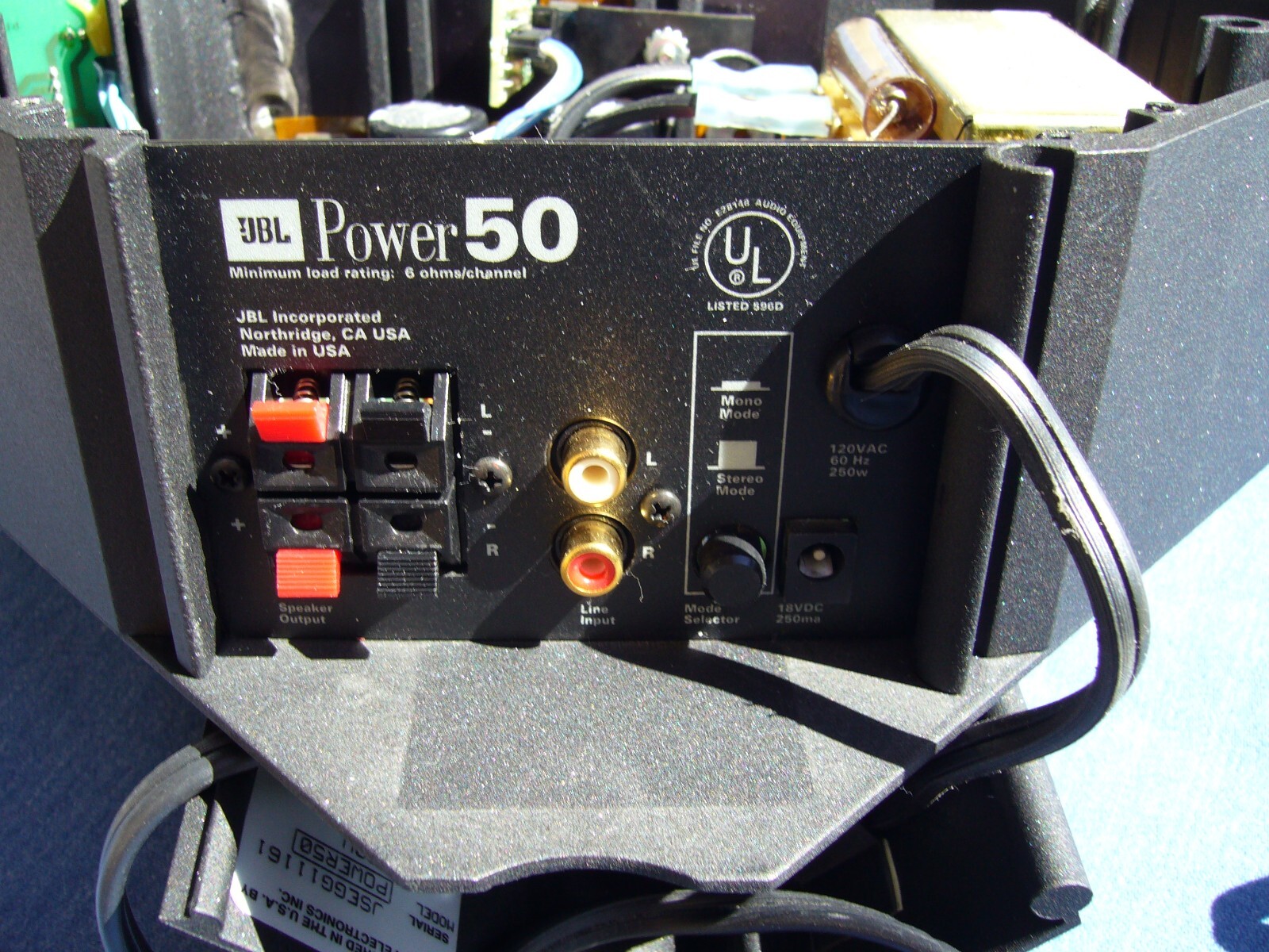 JBL Power 50 amplifier for parts or repair eBay