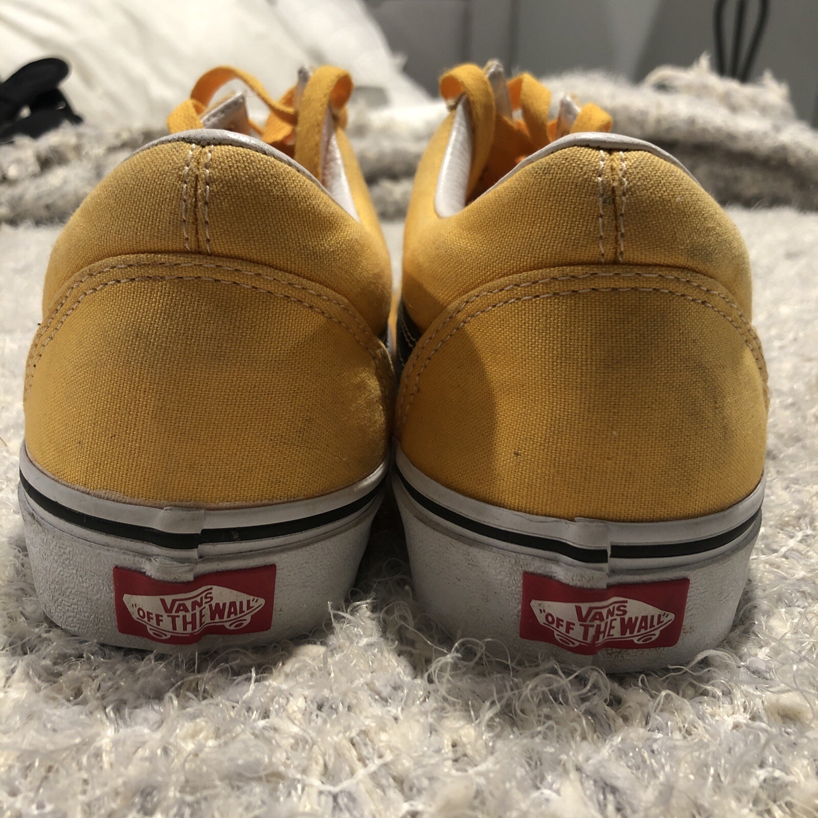 RARE Vans Old Skool ‘Wave’ Saffron Yellow Size 10 Men… Gem