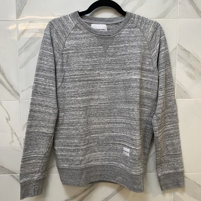 MKI MIYUKI ZOKU Heather Grey Crew Neck Sweatshirt Small