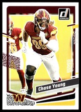 Chase Young 2023 Donruss #293 Commanders NFL READ FREE SHIPPING AutographDen
