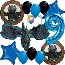 Anagram How to Train Your Dragon Birthday Balloons Party #9 Officially Licensed