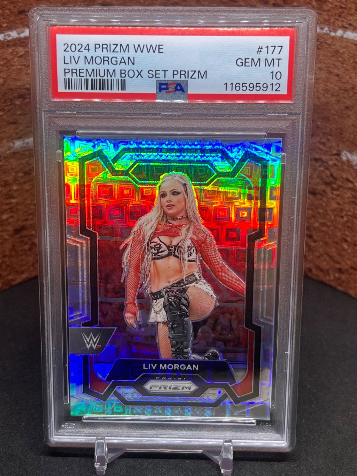 2024 Prizm WWE Liv Morgan Premium Box Set /199 #177 PSA 10 GEM MT