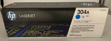 Genuine HP 304A CC531A Cyan Toner Cartridge, OEM