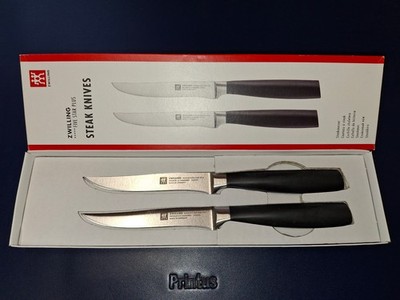 2 Stk. Zwilling Steak Messer, Klingenlänge 12 cm, Serie Five Star Plus
