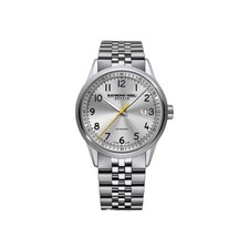 Orologio Uomo Raymond Weil Freelancer Automatico Quadrante Argento 2734-ST-05650