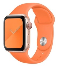 Genuine Apple Watch Sport Band Strap 38mm/40mm/41mm - Vitamin C  (Orange) - New