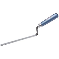 Hamburg joint trowel L.315mm W.10mm hardened, with H-staple hardened. Quality st. HAROMAC