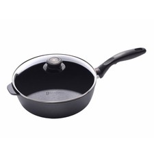 Swiss Diamond 6724C 3.2 Quart Saute Pan With ...