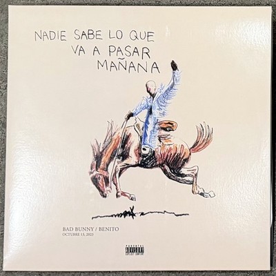 Nadie Sabe Lo Que Va Pasar Mañana Vinyl - Bad Bunny - Sealed - EU