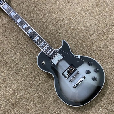 New LP Custom Electric Guitar - Murphy Lab Ultra Light Aged Silverburst 22 frets