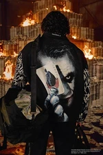 YOUNGLA (SOLD OUT)-5177-BATMAN LIMITED EDITION TAPESTRY JACKETS-JOKER T2- SMALL