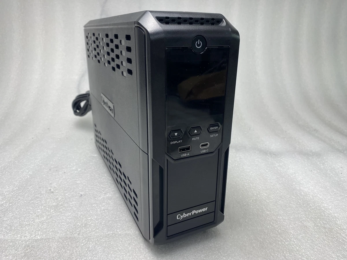 Genuine CyberPower CP1500AVRLCD3-R 1500VA/900W Mini Tower UPS NO BATTERIES
