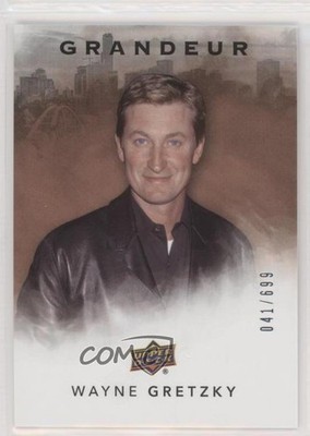 2021 Upper Deck Grandeur Copper 41/699 Wayne Gretzky #G-1 HOF 2d8