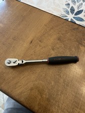 Snap-On 8-1/4" Long Flex Head Ratchet 1/4" Drive Quick Release THRLF72 with 10mm