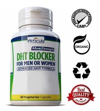 DHT BLOCKER HAIR FAST GROWTH HERBAL SUPPLEMENT Prevent Anti Loss 60 CAPS USA