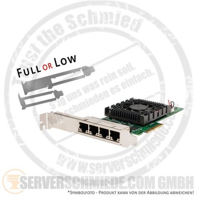 Intel NA210-T4 4x 1GbE PCIe x4 Ethernet Netzwerk Controller Adapter P23045-002