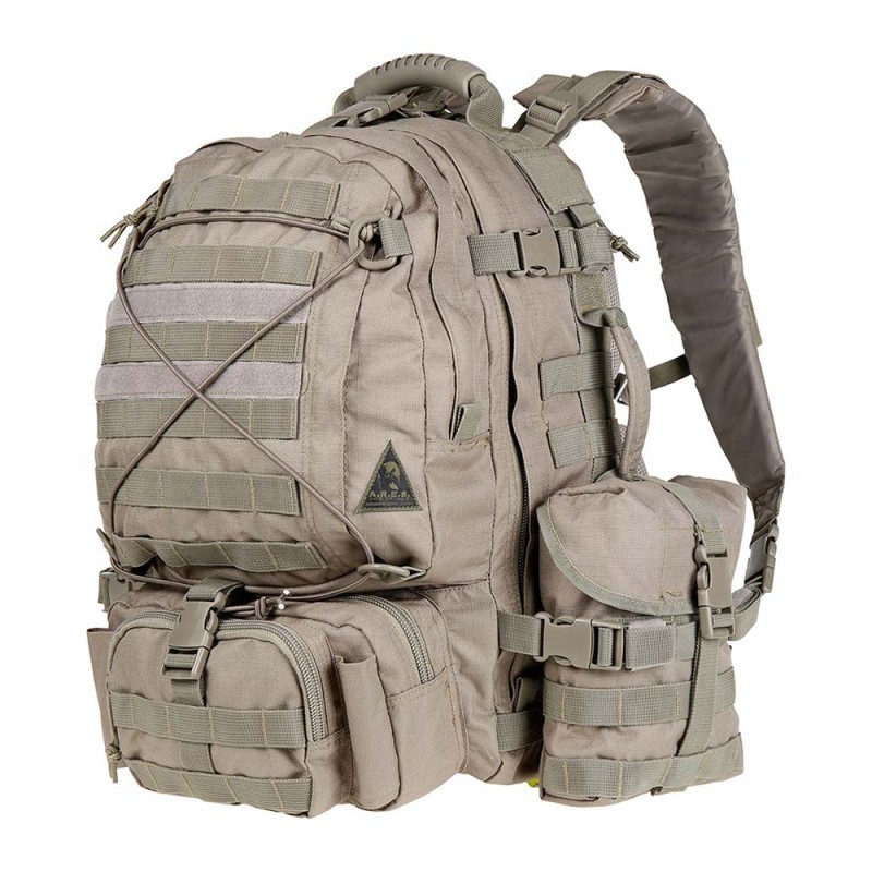 Sac à dos commando Cougar 45L coyote militaire pour randonnée et airsoft