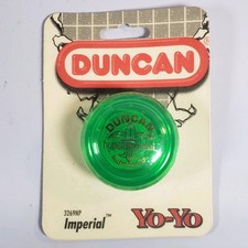 Vintage Duncan Imperial Yo-yo New Deadstock Green