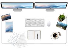 Clear Desk Mat Transparent Waterproof Table Protector 16.93x47.24 Inch