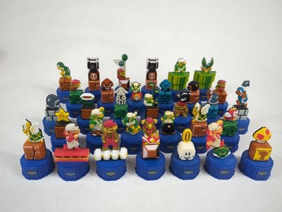 Super Mario Bros Pepsi Bottle Cap Figure Lot Nintendo Japan Collectibles 32pc