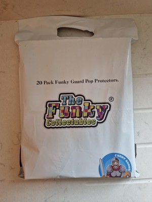 Funko Pop Protectors 0,5mm 20 Stück The Funky Collectables Funky Guard Neu 