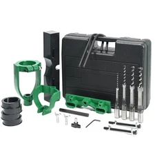 Drill Press Mortising Attachment Kit, 4 Model Drills Square Hole Hollow Chise...