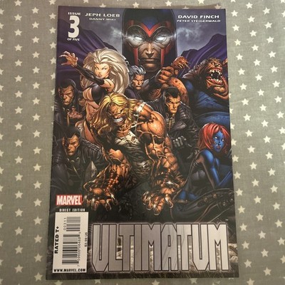 Ultimatum #3 | Marvel 2008 | Cover by DAVID FINCH | Ft. Magneto