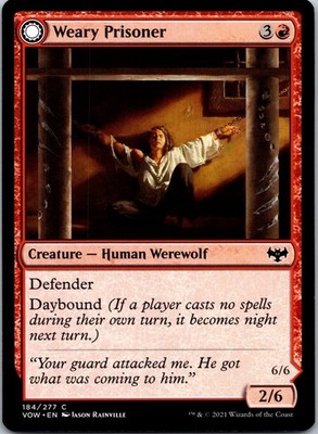 Weary Prisoner Innistrad: Crimson Vow Regular