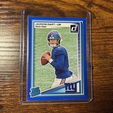 2025 Panini Donruss Rated Rookie Jaxson Dart  Press Proof Blue (RC) PACK FRESH 