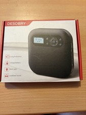 CD Player Portable DESOBRY Bluetooth CD Player with Speakers Portable CD5196B