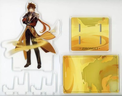 Genshin Impact Zhongli Smartphone Stand Acrylic Very Good Japan Import