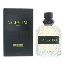 Valentino Uomo Born In Roma Yellow Dream EDT 100ml Spray Him Damaged Box