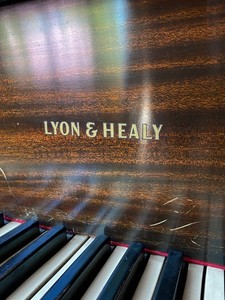 1929 Baby Grand Piano Lyon & Healy Vintage without Bench