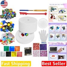 Pro Microwave Kiln Glass Fusing Jewelry Kit - DIY Fusing Tools, Adult Art Craft