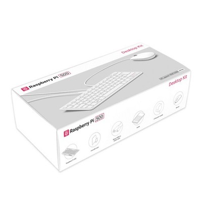 Raspberry Pi 500 Keyboard Kit Desktop Computer (US) SC1285