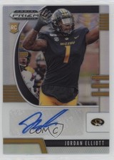 2020 Panini Prizm Draft Picks Rookies Silver Jordan Elliott #218 Auto 0uh2