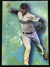 2021 Bowman Inception #2 Jose Salas Aqua Prospect Miami Marlins