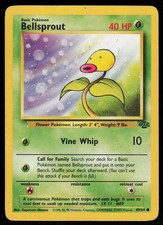 Bellsprout 49/64 Common Jungle Pokemon Unlimited Moderately Played
