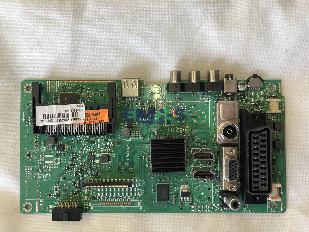 23362557 MAIN PCB FOR BUSH DLED32165HD 1610 (17MB82S)