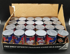 1998 Pinnacle Inside Baseball Card In A Can 24 Can Case