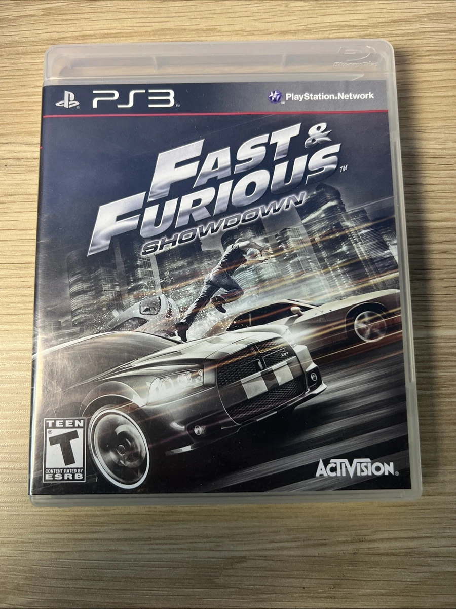 Fast & Furious: Showdown Sony PlayStation 3 2013 Video Games for