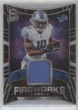 2020 Panini Spectra Fireworks Fabric Hyper Prizm 33/50 Kenny Golladay #3 0e2x