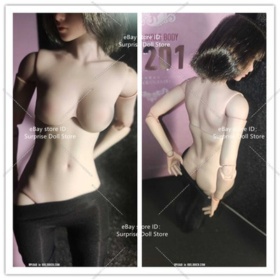 US Worldbox 1:6 AT201 Pale Skin Felxible Female Action Figure Body Doll Model