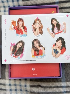 APINK Pink Up 6th Mini Album A ver. CD + PHOTOCARD + FOLDED POSTER